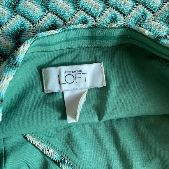 Vintage ANN TAYLOR Loft retro halter dress - Picture 5 of 9